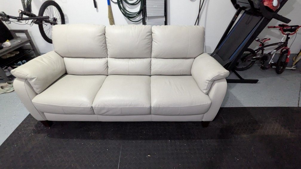 Raymour Harmony Leather Sofas (2 of them)