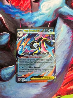 Mega Greninja Ex #22 Pokemon TCG Chaos Rising Mega Evolution