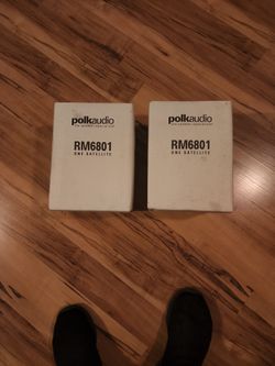 New Polk Audio Satelite Speakers