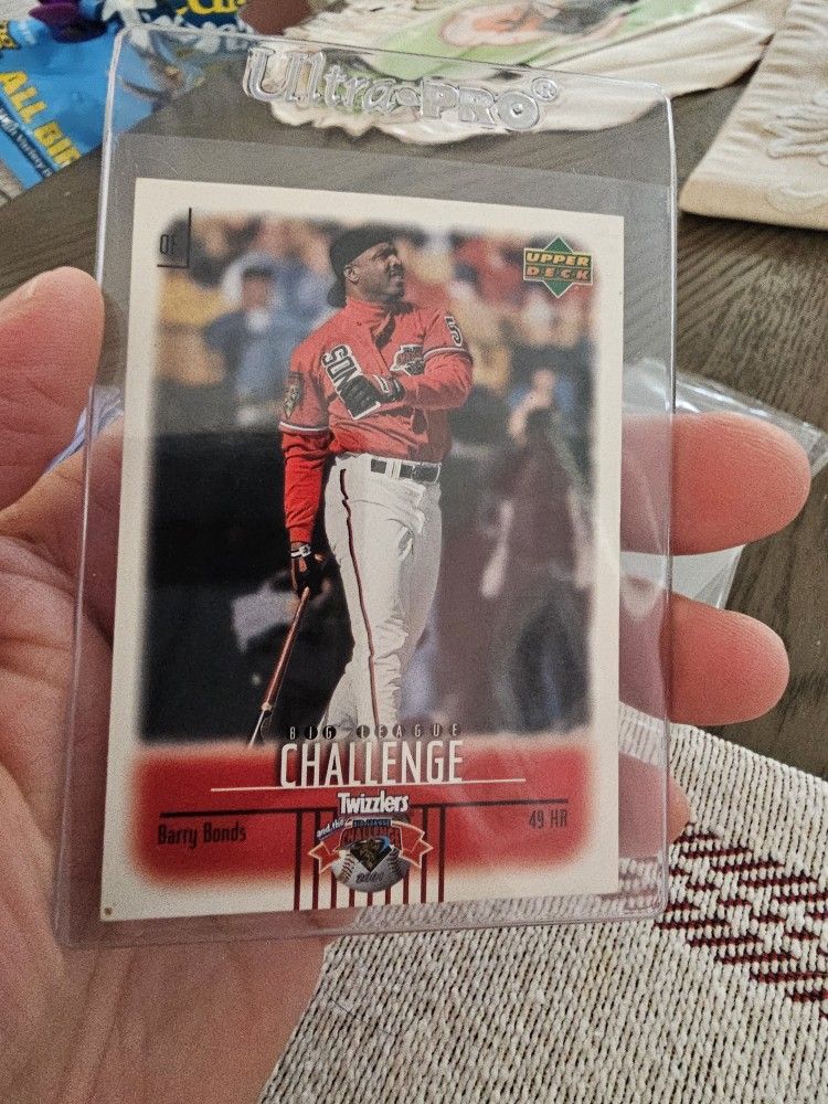 Barry Bonds 01 Upper Deck Big League Challenge Insert Baseball Card