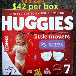 Huggies Little Movers Size 7 (68 Counts)