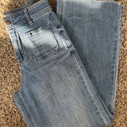 Oat NY Wide Leg Jeans - Size 6/28