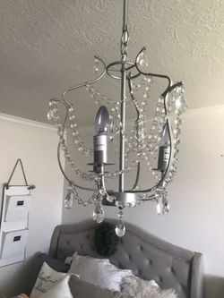 Small IKEA chandelier