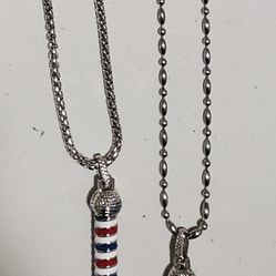 Barber Pole Necklaces 