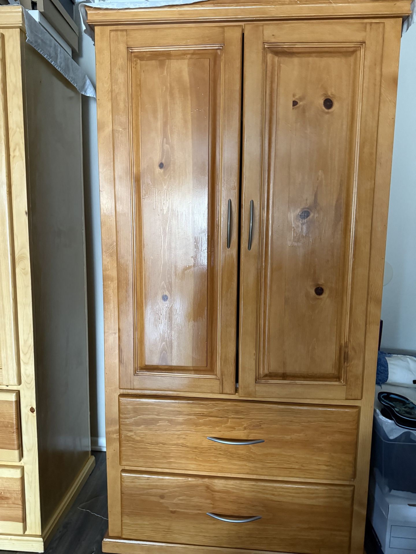 Handmade Wood Armoires
