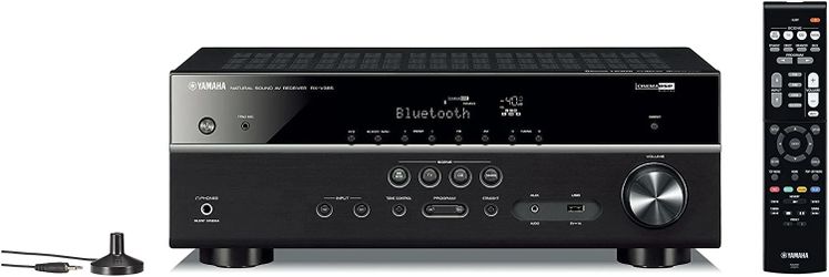 🎉 HUGE SALE!!! BRAND NEW- AUTHORIZED DEALER!!! YAMAHA RX-V385BL 5.1-CHANNEL 4K AV RECEIVER