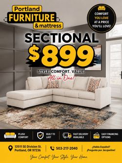 Sectional Sale!