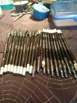 Black Eyeliner pencils lot of 21 pencils