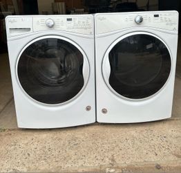 Whirlpool washer and dryer gas
