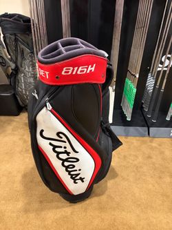 Titleist 816H Staff Golf Bag – Black Red White