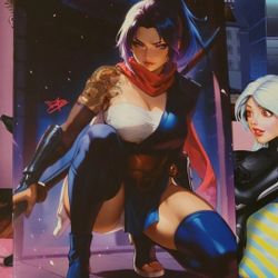 Multiverse Saga Psylocke Cosplay Cardstock (Comic Book) 🏜🐢🏜