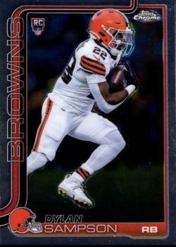 Dylan Sampson Topps chrome