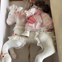 Show Stoppers Merry Go Round Porcelain Doll