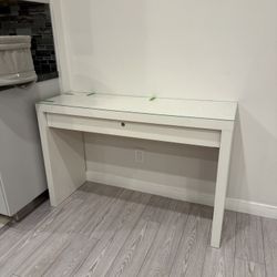 White Vanity/ Desk 