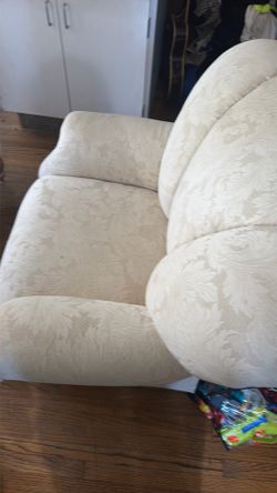 Couch and ottoman