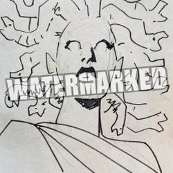 OAK Medusa Sketch by Hulk Artist Adam Gorham