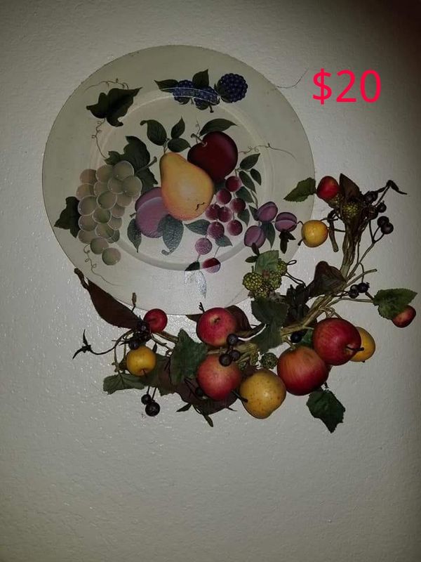 Home Interiors Wall Plate With Fruit Swag For In Chula Vista Home Interiors Wall Plate With Fruit Swag