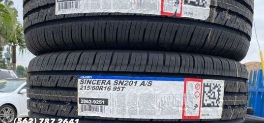 215/60R16 Falken SN 4 New Tires $420 Installed & Balanced