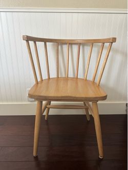 Natural Wood Chair