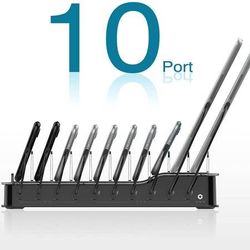 Kavalan 10 Port USB Smartphone Charging Station Dock & Organizer