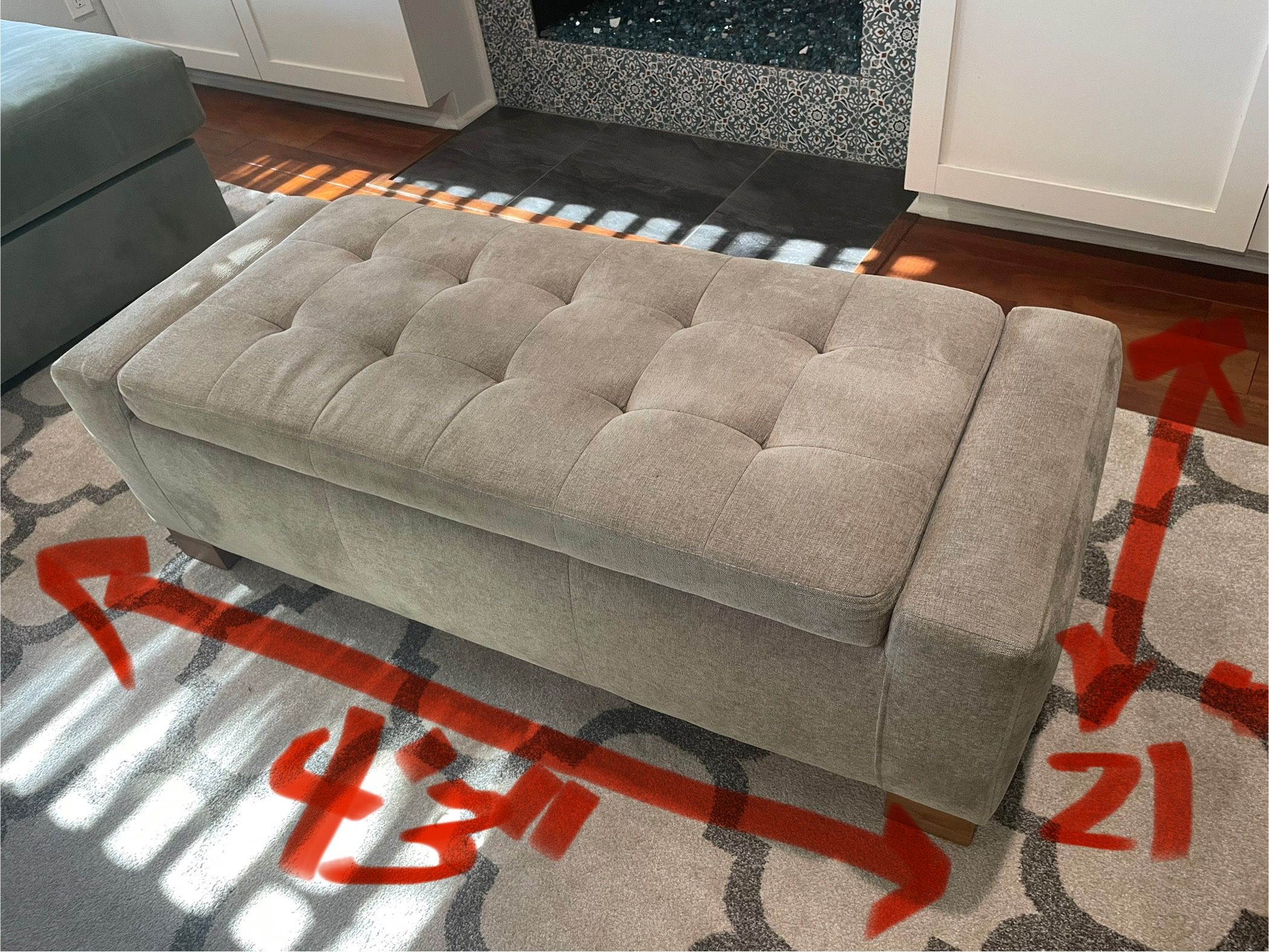 Ottoman With Storage