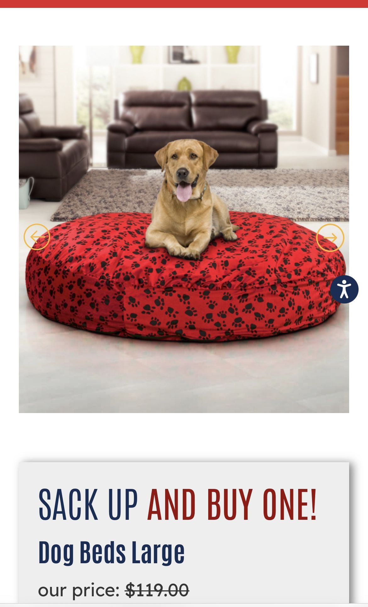 Ultimate Sack Pet Bed