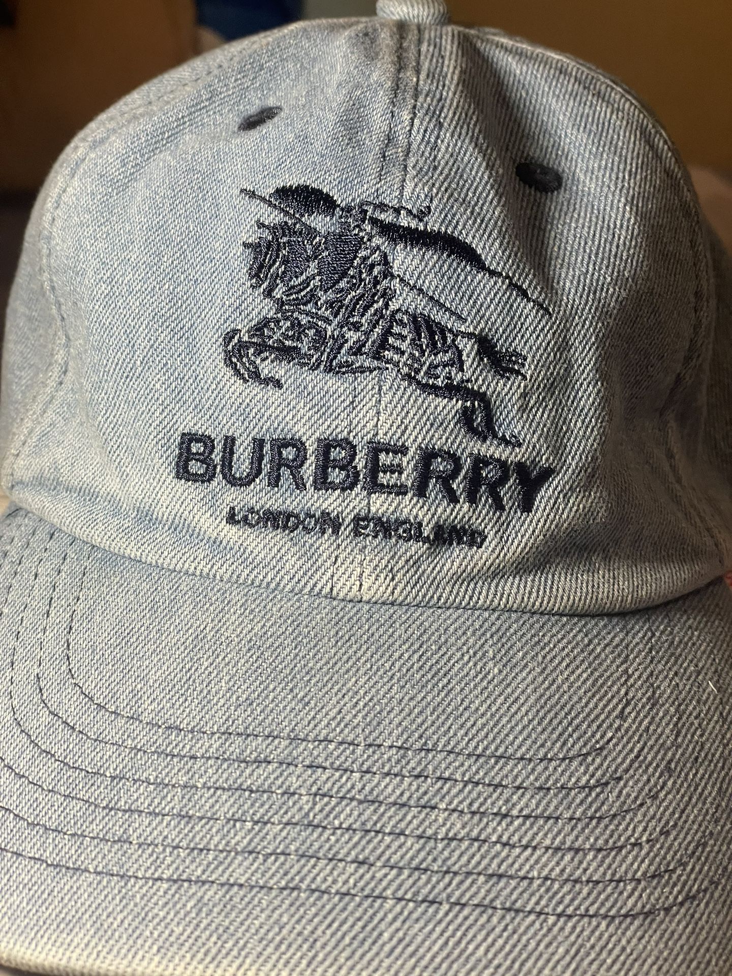 SUPREME BURBERRY CAP