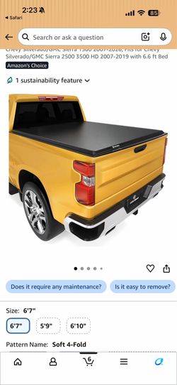 Chevy Silverado , gmc sierra 1500 bed cover