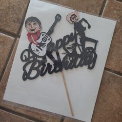 Coco Birthday Cake Topper