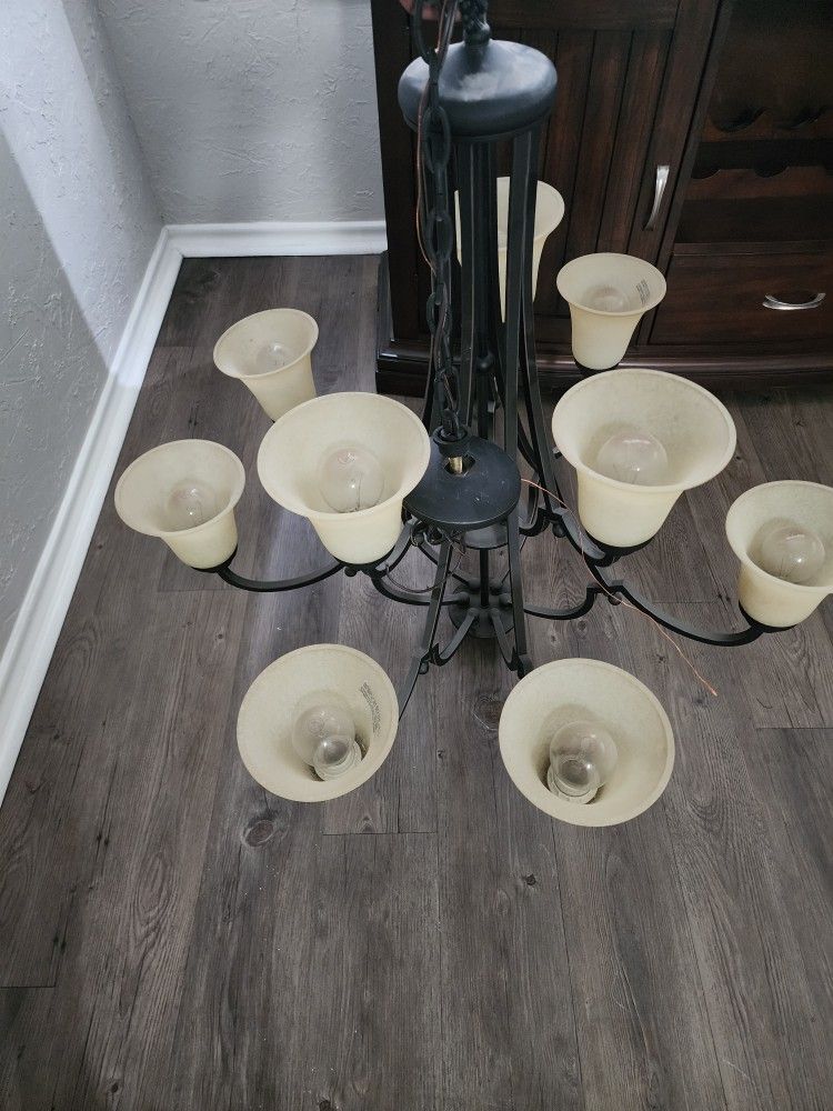 8 GLOBE LIGHT FIXTURE 