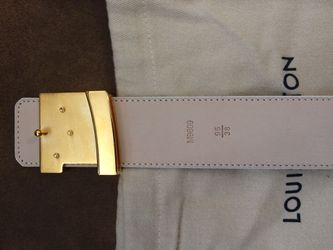 Mens Louis Vuitton Belt Black Damier LV Belt Authentic for Sale in  Thornwood, NY - OfferUp