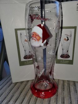 Santa Tall Glasses