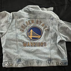 GOLDEN STATE WARRIORS GAP DENIM JACKET