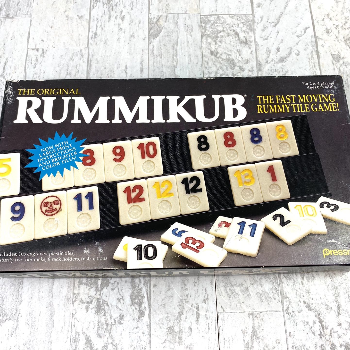 1990 Original Rummikub Game Complete