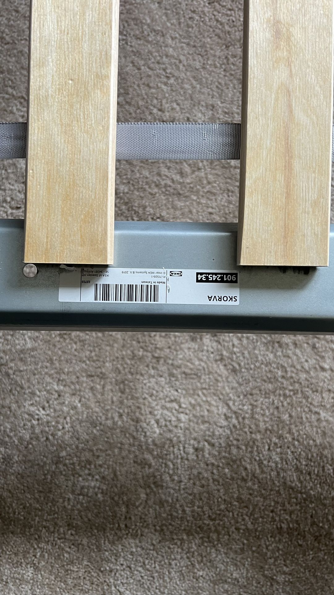 IKEA malm king Bed With 2 Drawers 