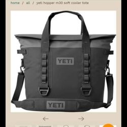 Yeti Cooler M30 Tote Bag