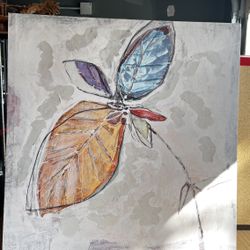 🎨 Textured Canvas Painting (24 x 24)