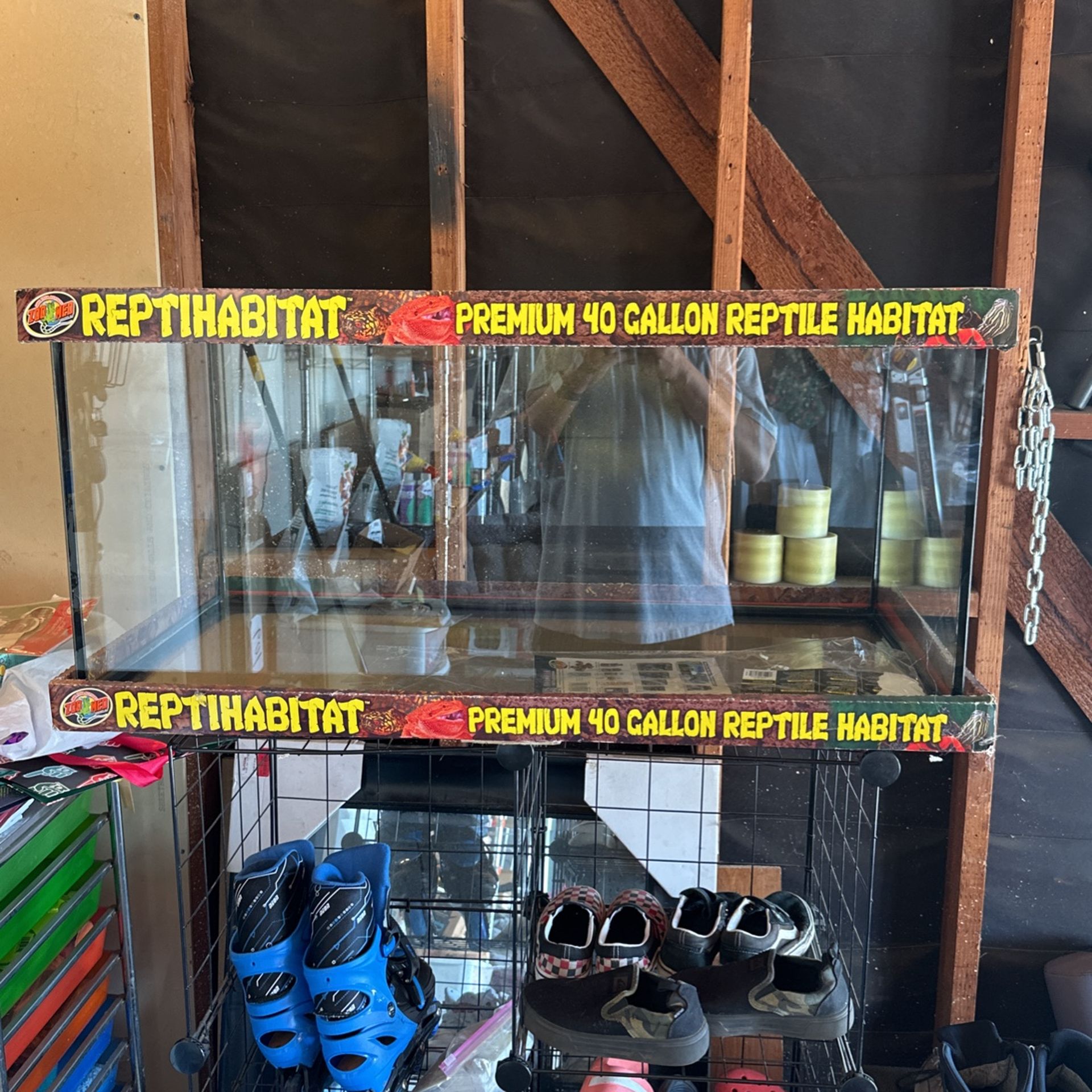 40 Gallon reptile Habitat