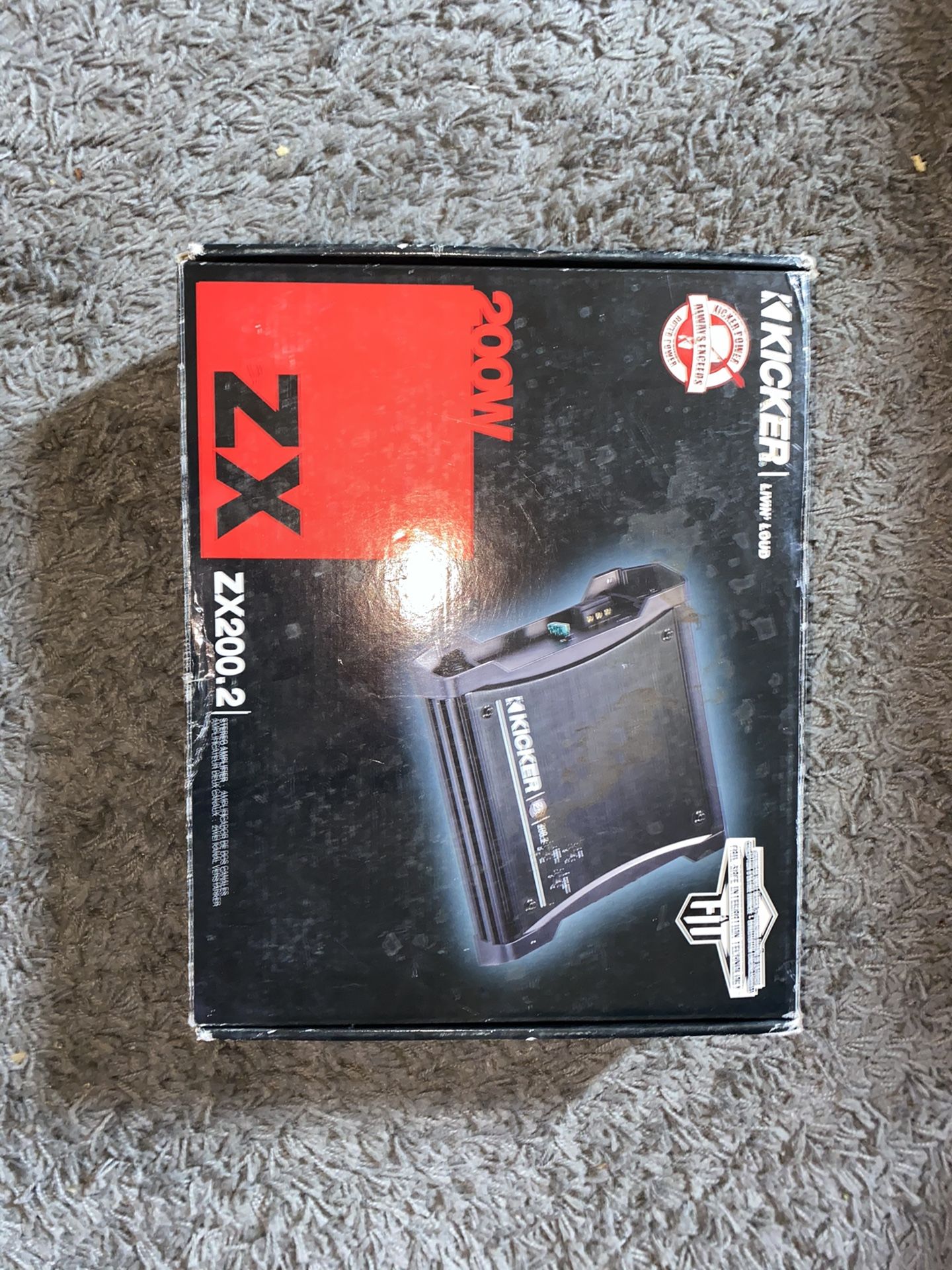 Kicker Zx200.2 Amplifier