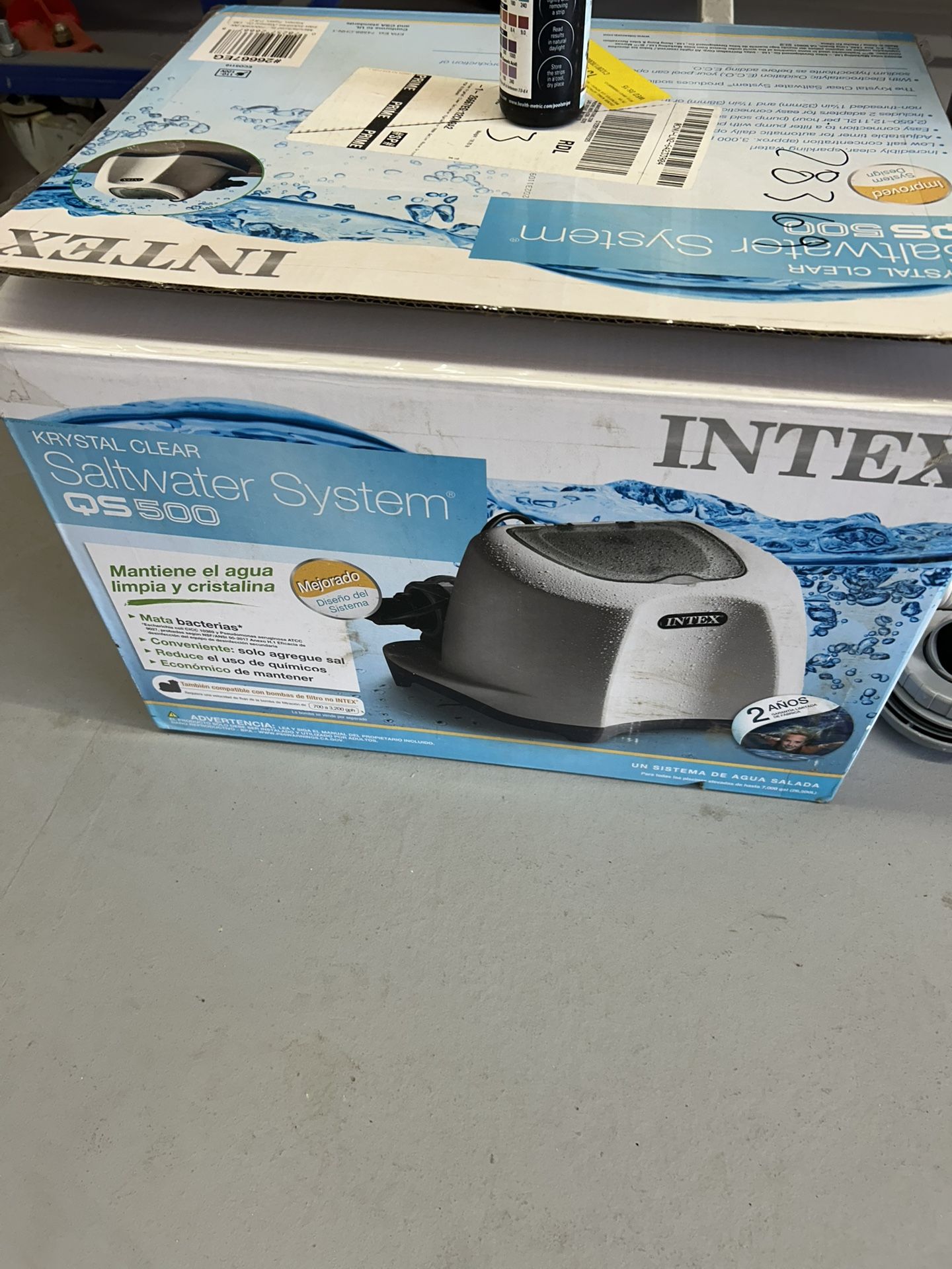 Intex Salt Water Chlorine System Funsicle Skimmer Pump Above Ground Pool