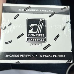 Donruss 30 Card Per Pack 12 Packs In Box