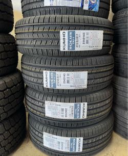 Kumho Solus TA11 215/55/17 94V Tires โ Set of 4 tires new mounted and balanced included all 4