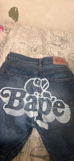 Bape Jean Rare