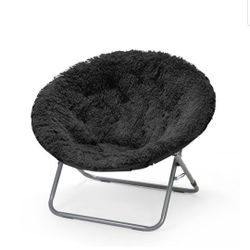 Foldable Fox Fur Chairs