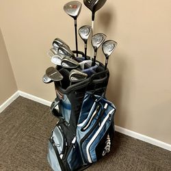 TaylorMade & Titleist Golf Clubs Set