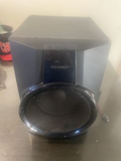 Sharp CP-SW1050P Speaker/ Subwoofer 