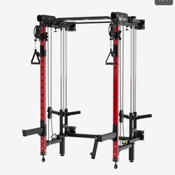 Wall mounted power rack (read description before messaging me)