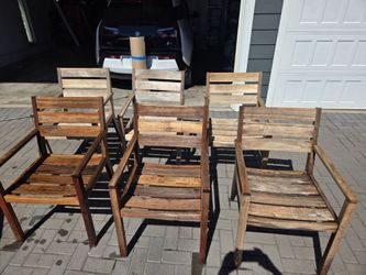 Teak chairs