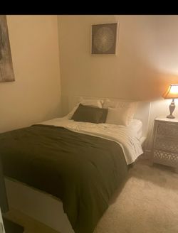 White bedroom set