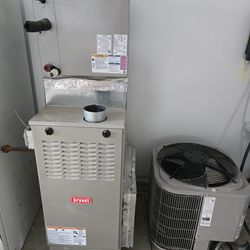 FURNACE AND AIR CONDITIONER PLUS COIL